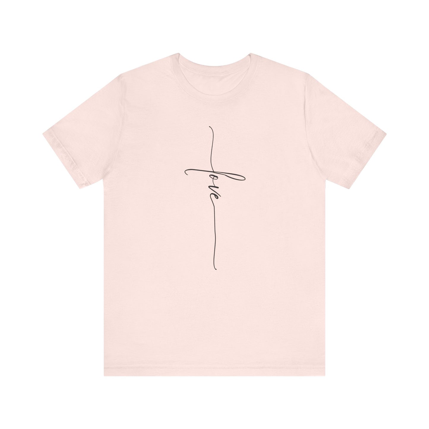 LOVE Cross Unisex Tee Shirt.