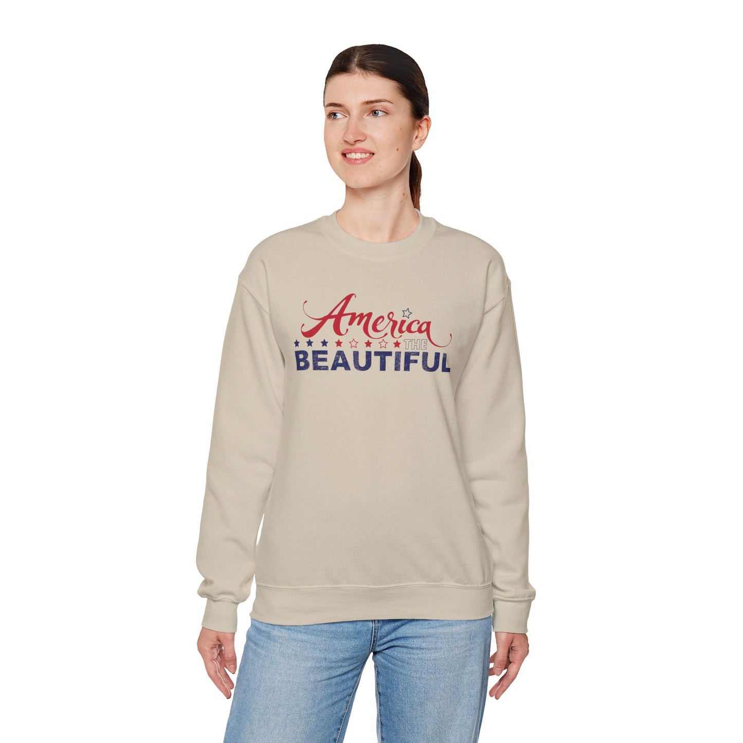 AMERICA THE BEAUTIFUL Unisex Heavy Blend™ Crewneck Sweatshirt