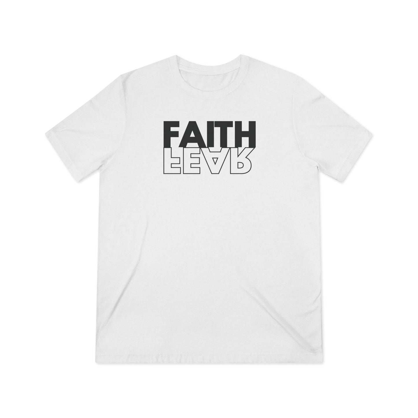 FAITH OVER FEAR Unisex Triblend Tee