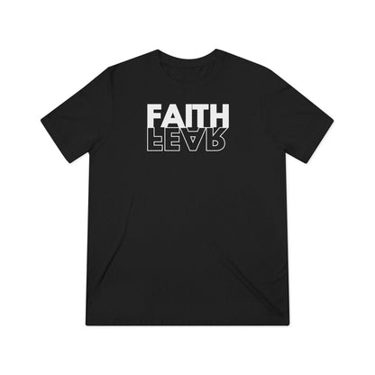 FAITH OVER FEAR Unisex Triblend Tee