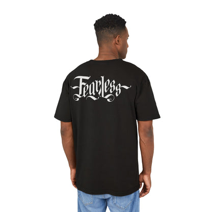 FEARLESS - oversized Acid Washed Tee for Men