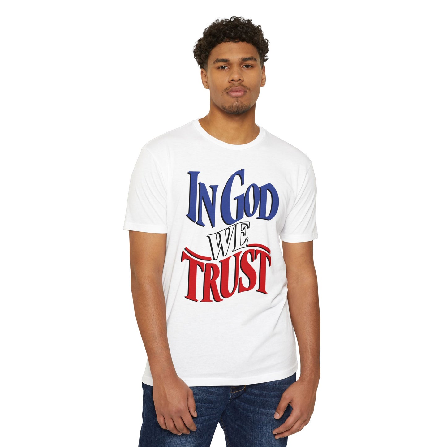 IN GOD WE TRUST Unisex CVC Jersey T-shirt