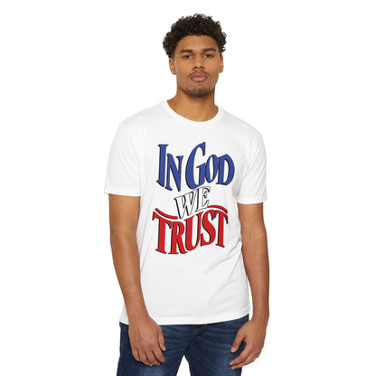 IN GOD WE TRUST Unisex CVC Jersey T-shirt