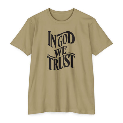 IN GOD WE TRUST Unisex CVC Jersey T-shirt