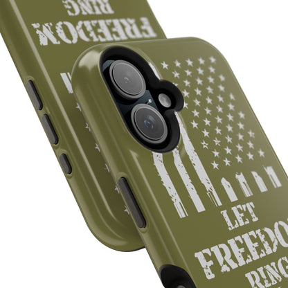 LET FREEDOM RING - Magnetic Tough iPhone Cases