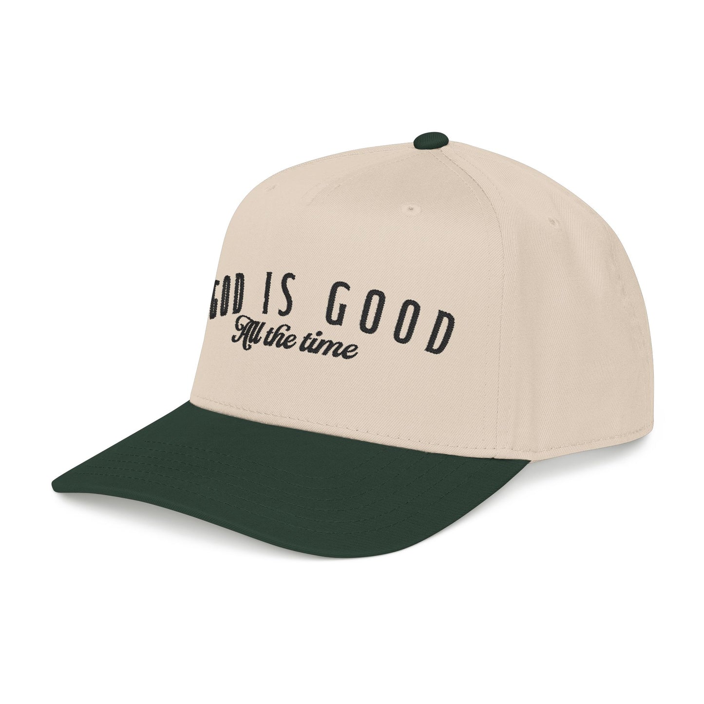 God Is Good Embroidered Baseball Cap