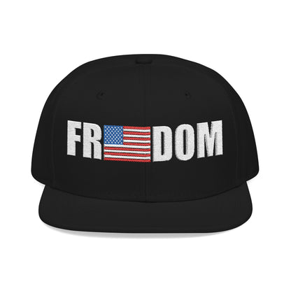 FREEDOM Embroidered Snapback hat