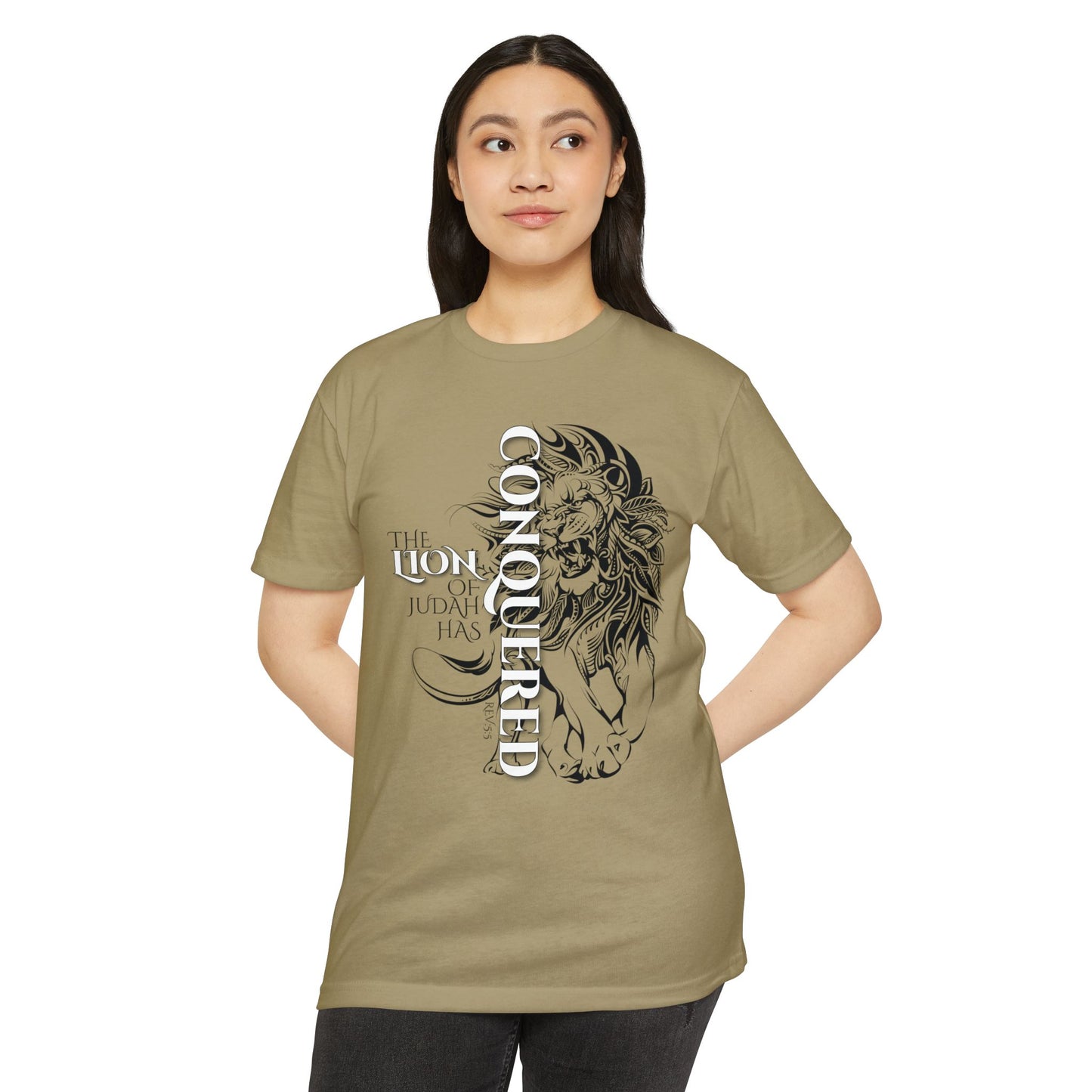 LION OF JUDAH HAS CONQUERED Unisex T-shirt