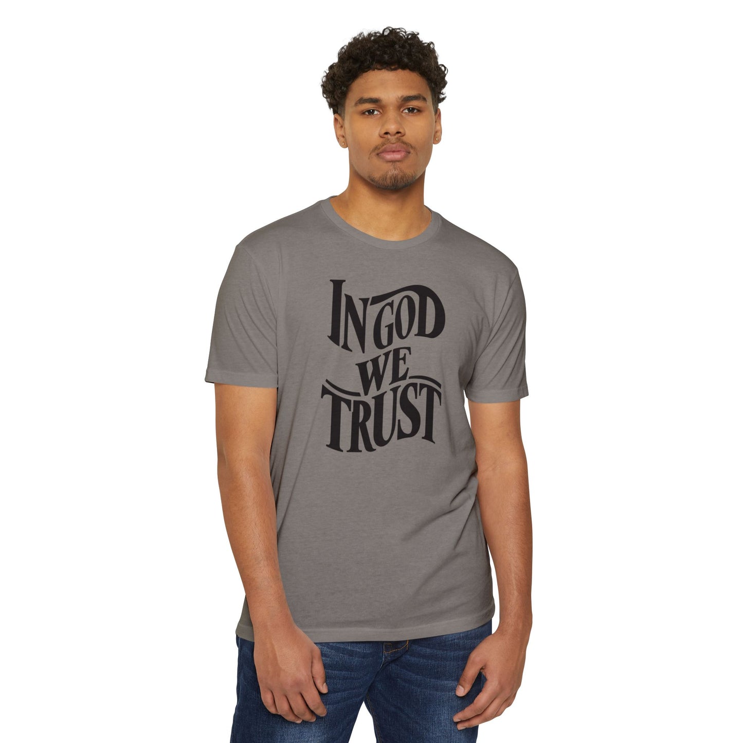 IN GOD WE TRUST Unisex CVC Jersey T-shirt