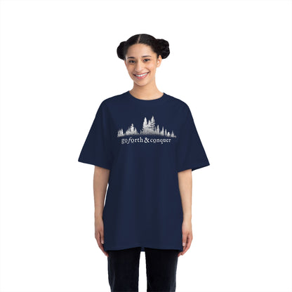 GO FORTH AND CONQUER ADVENTURE T-shirt