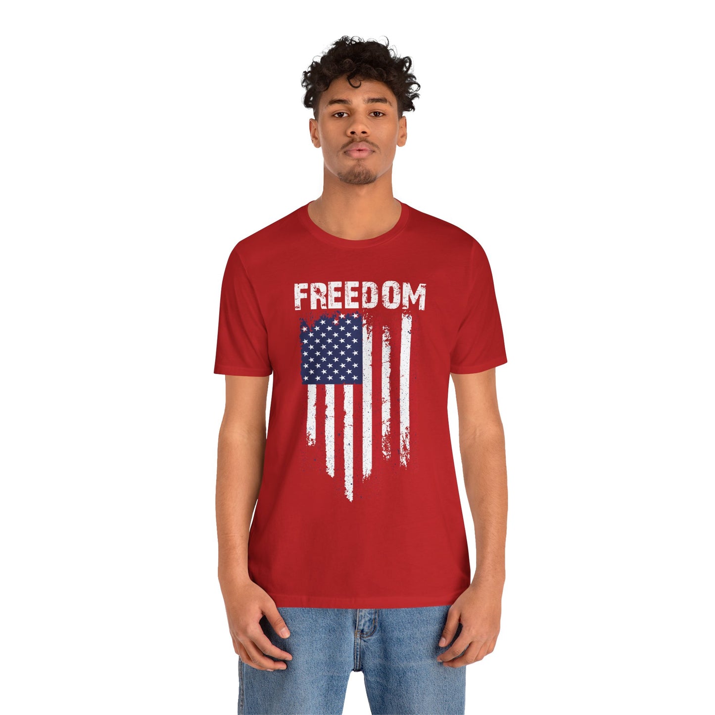FREEDOM FLAG The Life Unisex Tee Shirt