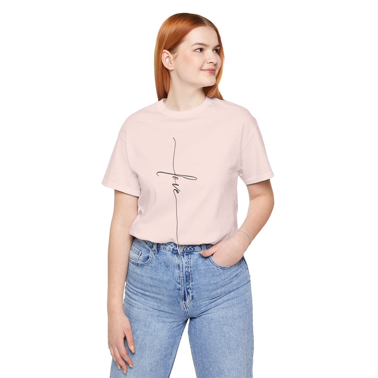 LOVE Cross Unisex Tee Shirt.