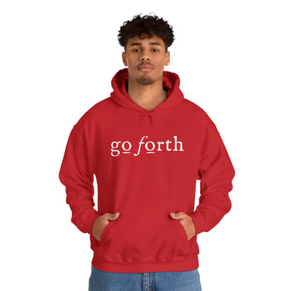 GO FORTH MEN'S Hooded Sweatshirt