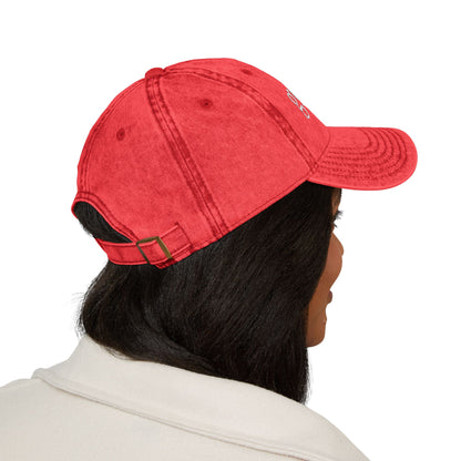 Go Forth Vintage Embroidered Cap – Distressed Baseball Hat