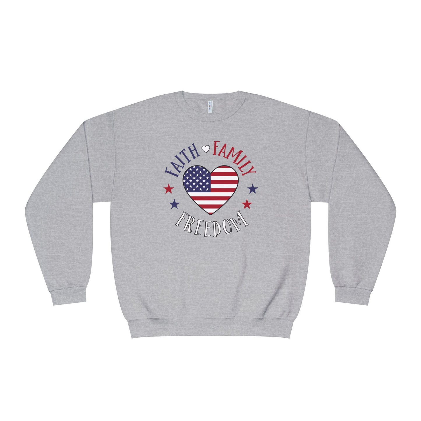 FAITH FAMILY FREEDOM SWEATSHIRT Unisex Crewneck Sweatshirt