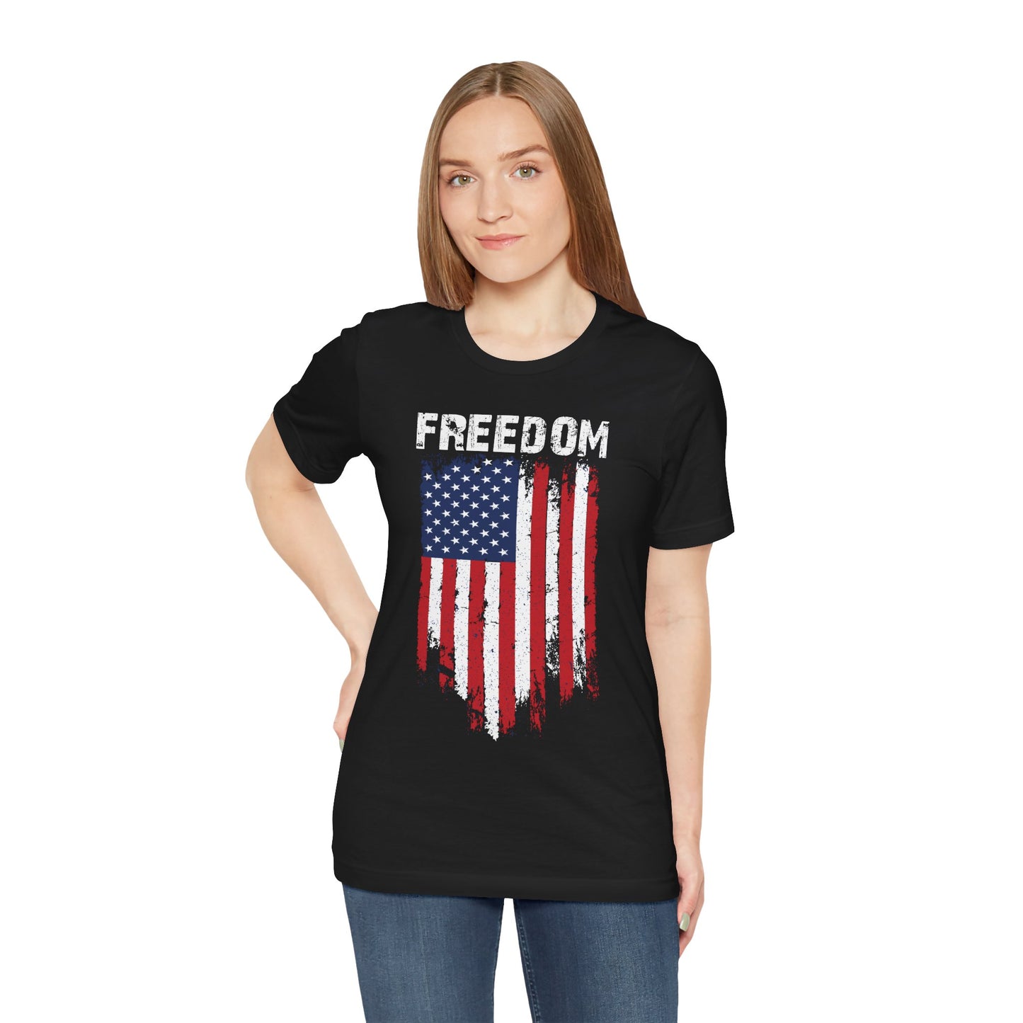 FREEDOM FLAG The Life Unisex Tee Shirt