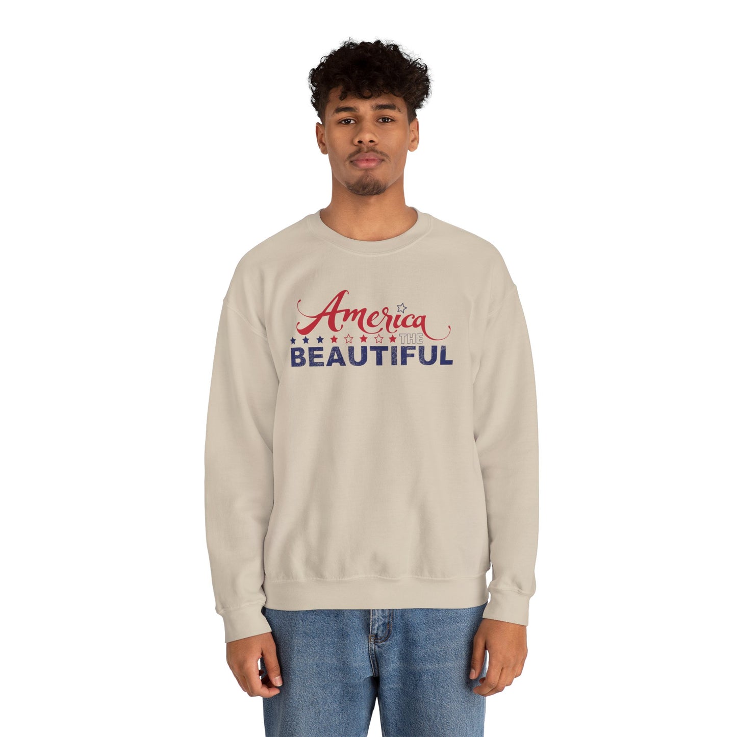 AMERICA THE BEAUTIFUL Unisex Heavy Blend™ Crewneck Sweatshirt