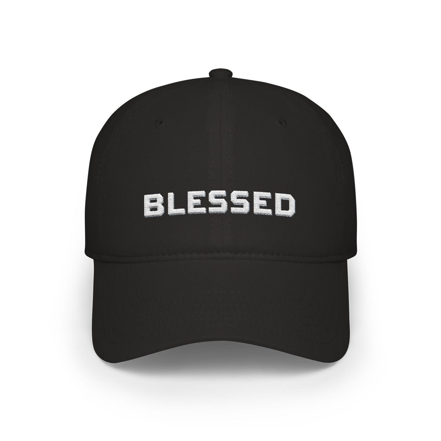 Blessed Embroidered Baseball Cap — Low Profile