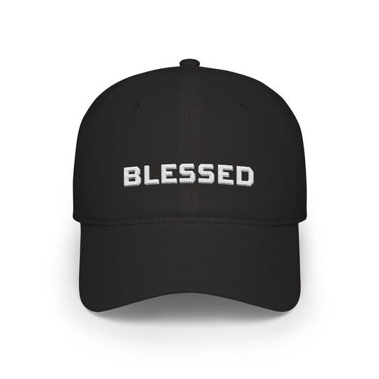 Blessed Embroidered Baseball Cap — Low Profile