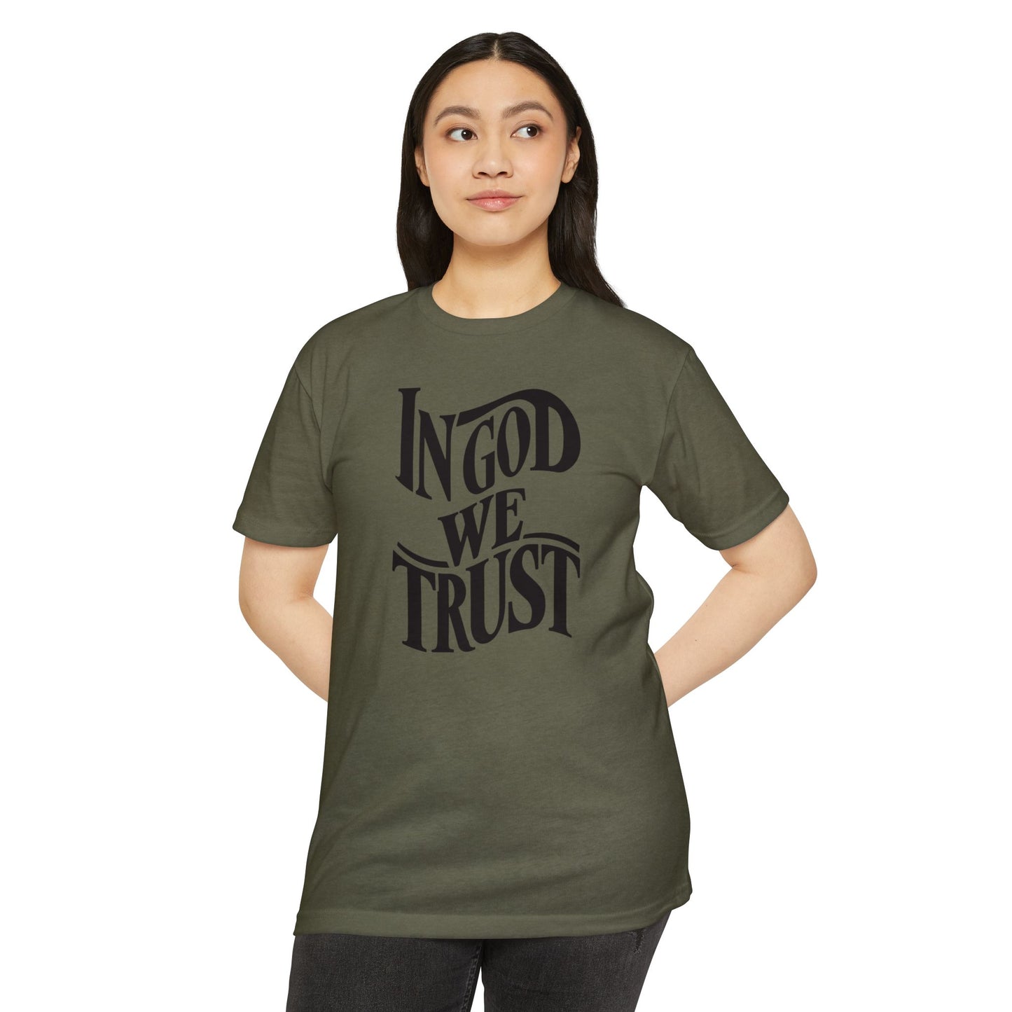 IN GOD WE TRUST Unisex CVC Jersey T-shirt