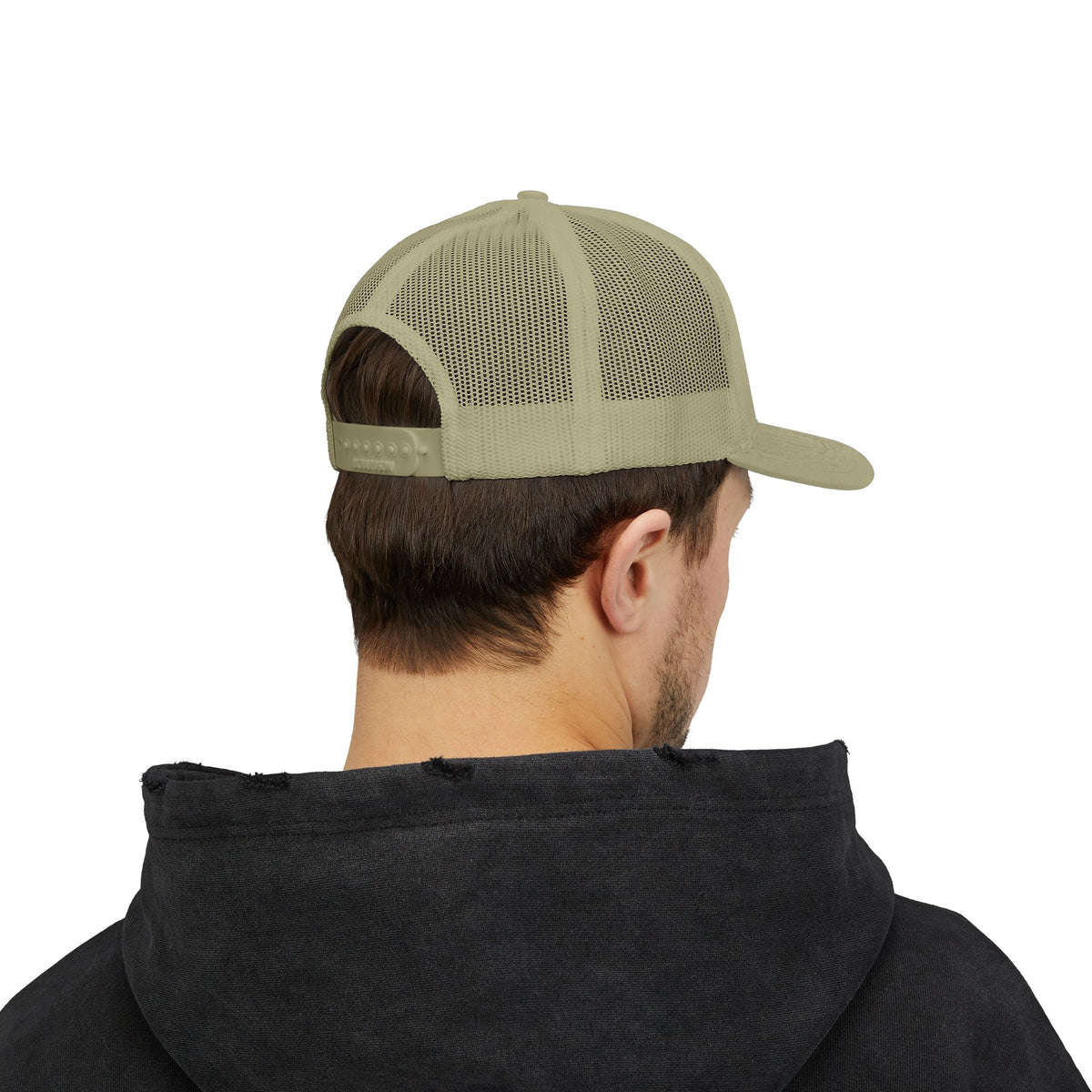 PAID IN FULL Snapback Trucker Cap - WHITE EMBROIDERY