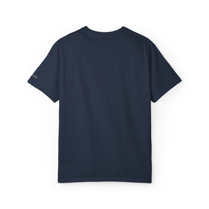 FAITH OVER FEAR - EMBROIDERED drk  Inspirational Garment-Dyed T-Shirt