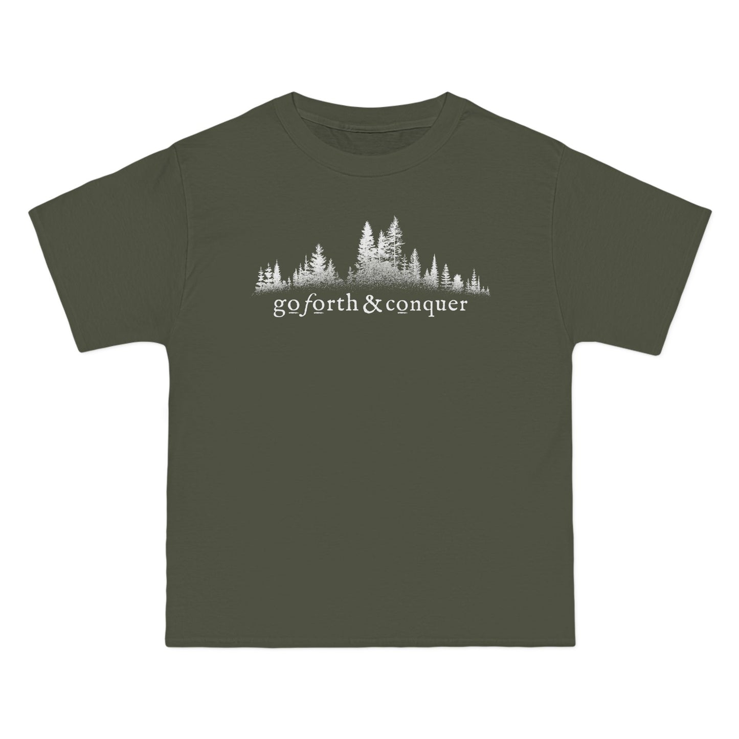 GO FORTH AND CONQUER ADVENTURE T-shirt