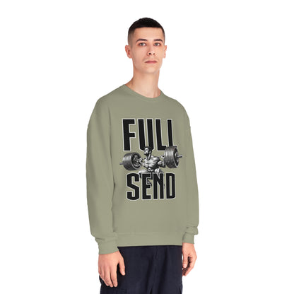 FULL SEND WEIGHTS Unisex NuBlend® Crewneck Sweatshirt