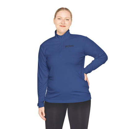 Go Forth Unisex Quarter-Zip Pullover