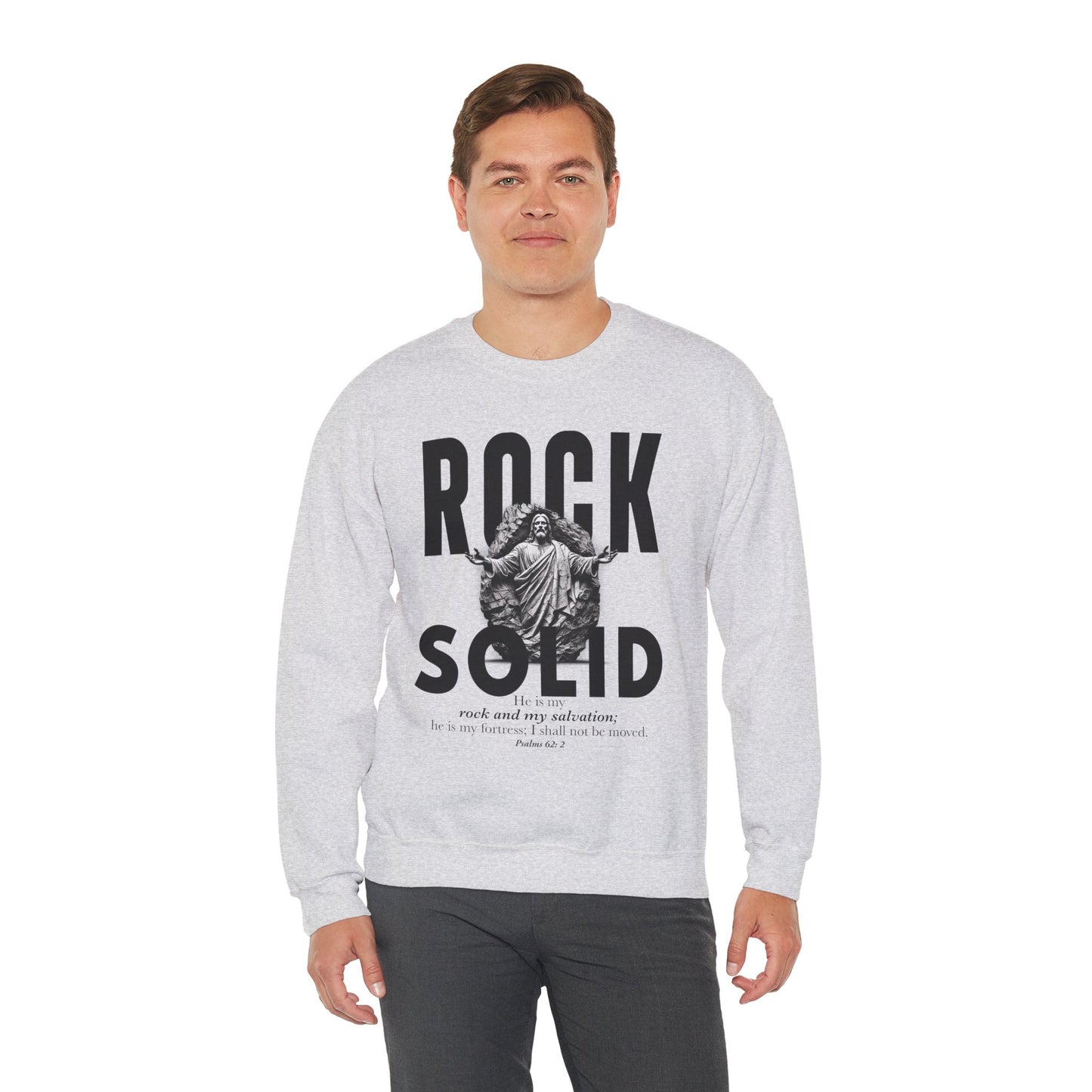 ROCK SOLID -  Crewneck Sweatshirt