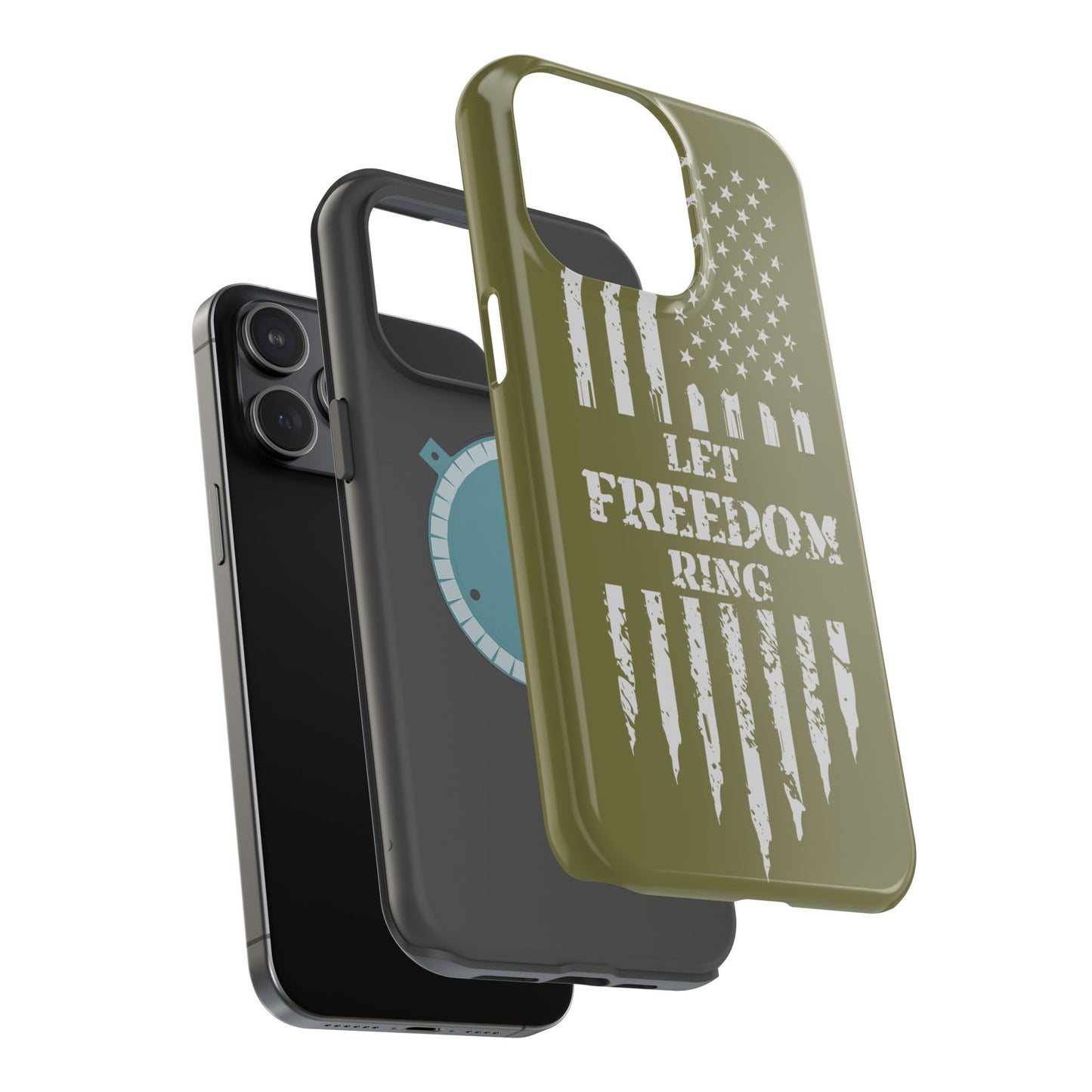 LET FREEDOM RING - Magnetic Tough iPhone Cases