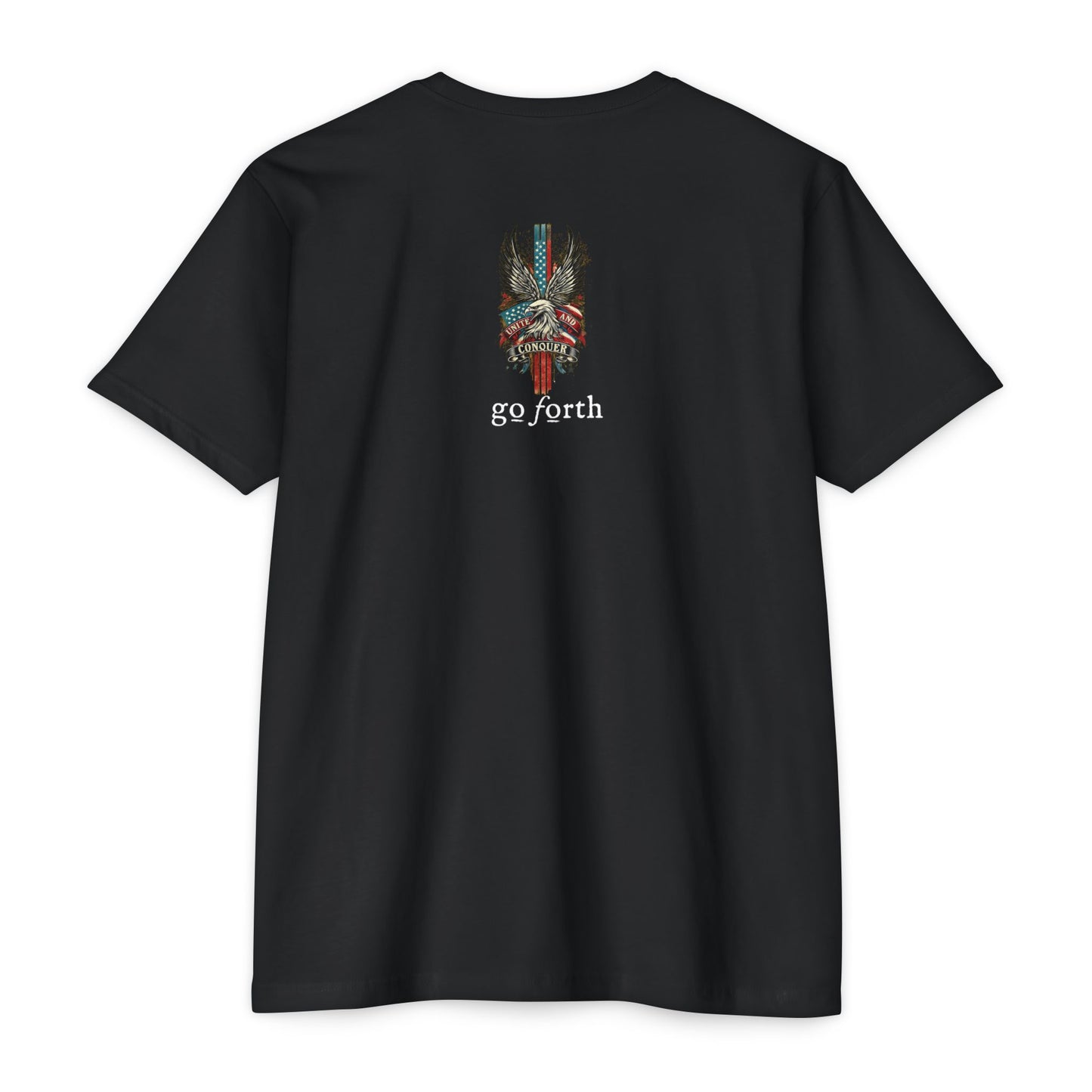 UNITE AND CONQUER  Unisex CVC Jersey T-shirt