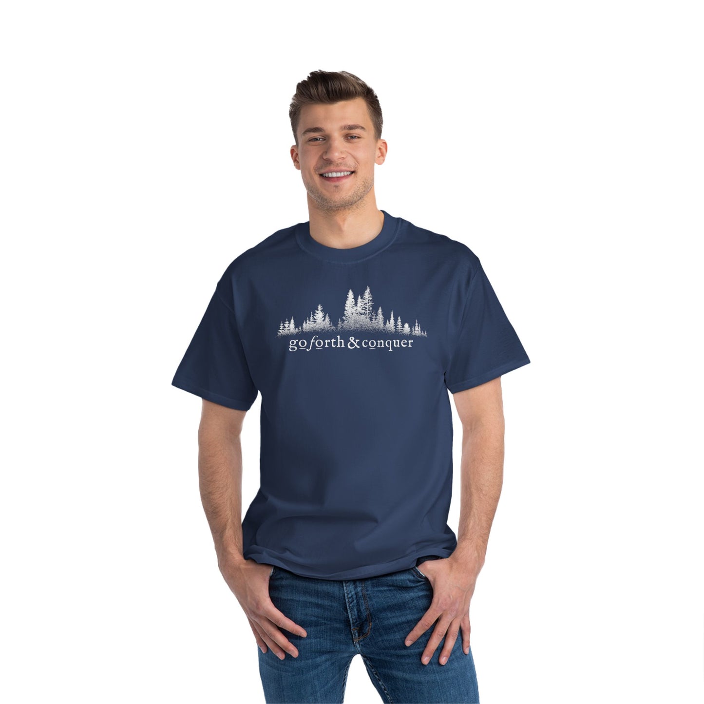 GO FORTH AND CONQUER ADVENTURE T-shirt