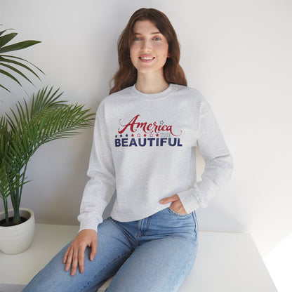 AMERICA THE BEAUTIFUL Unisex Heavy Blend™ Crewneck Sweatshirt