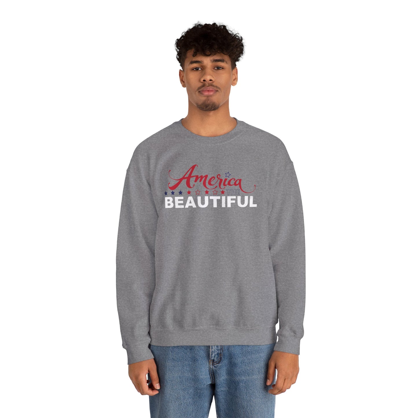 AMERICA THE BEAUTIFUL Unisex Heavy Blend™ Crewneck Sweatshirt