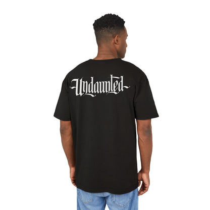 UNDAUNTED Men's Acid Washed Heavy Oversize Tee