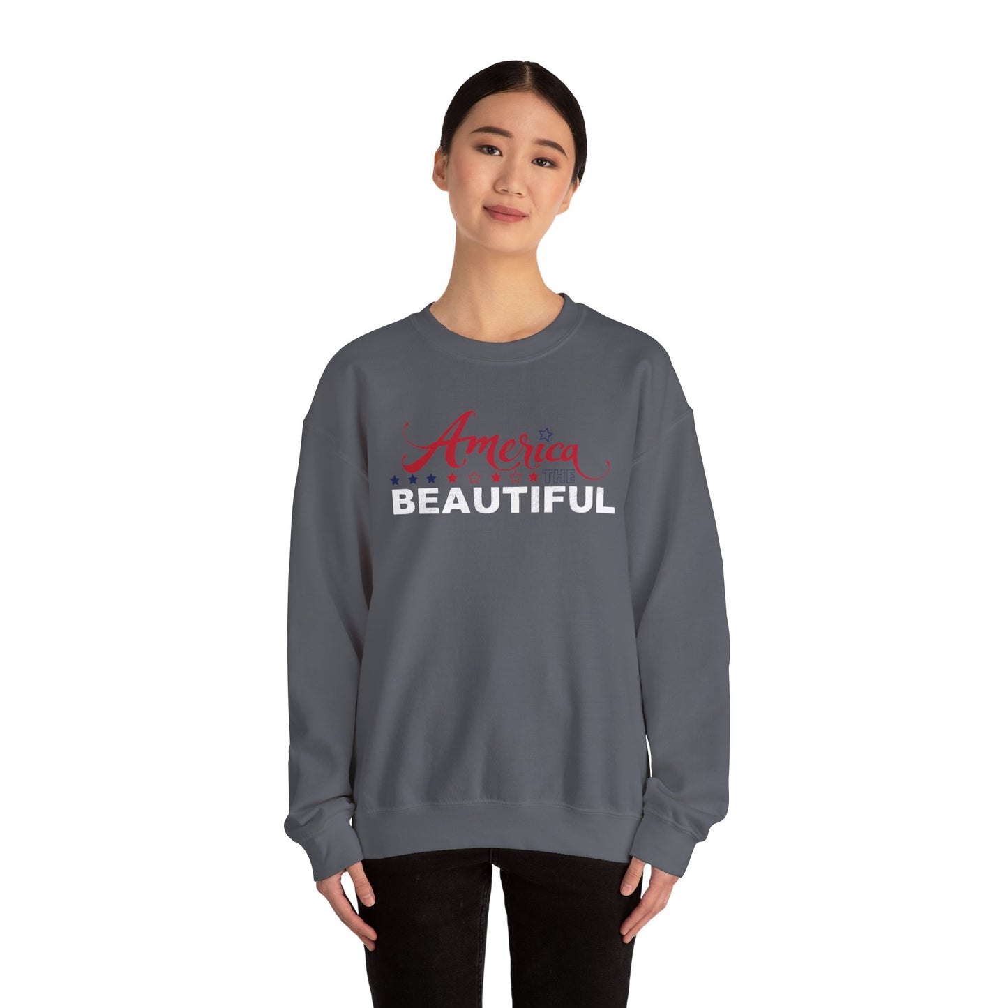 AMERICA THE BEAUTIFUL Unisex Heavy Blend™ Crewneck Sweatshirt