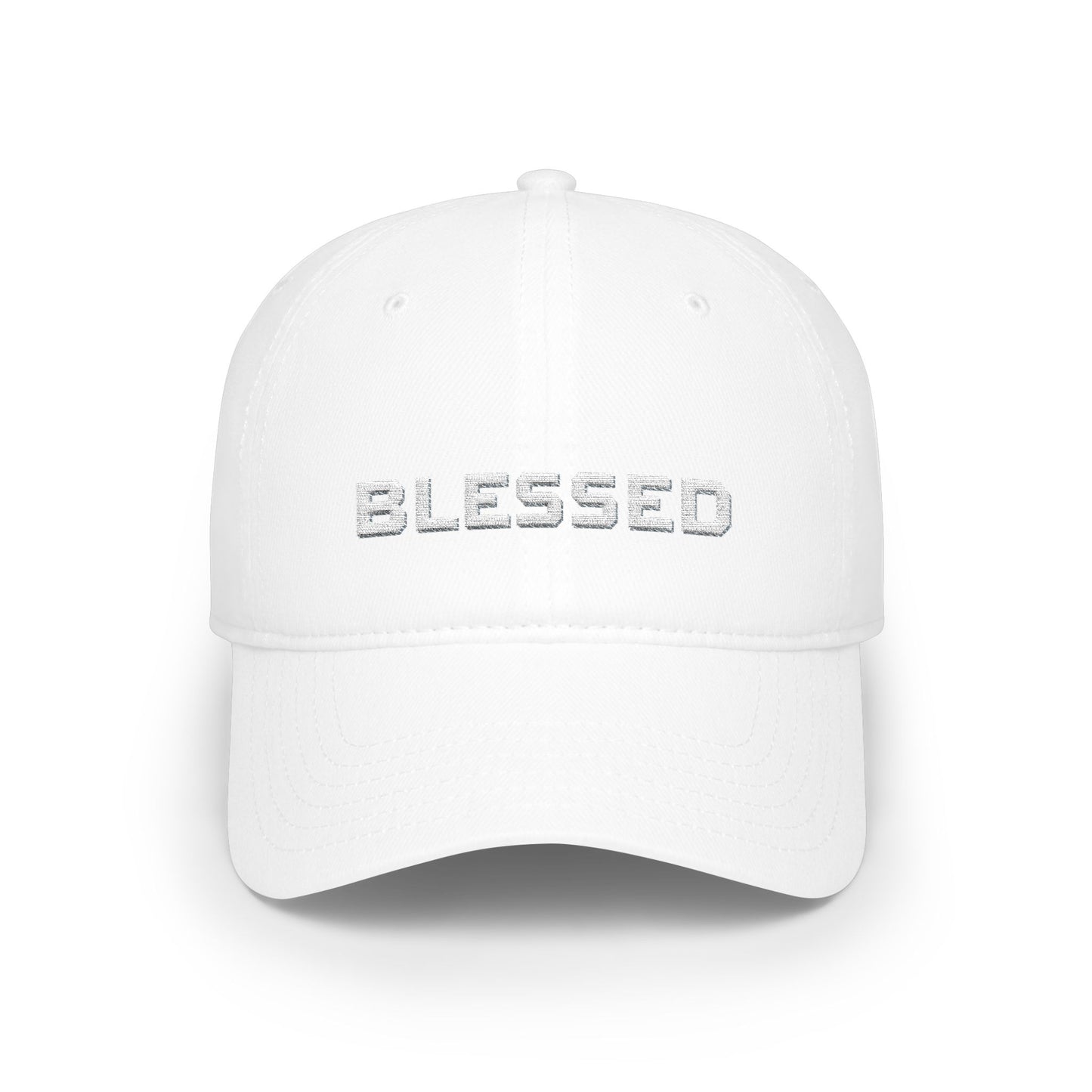 Blessed Embroidered Baseball Cap — Low Profile