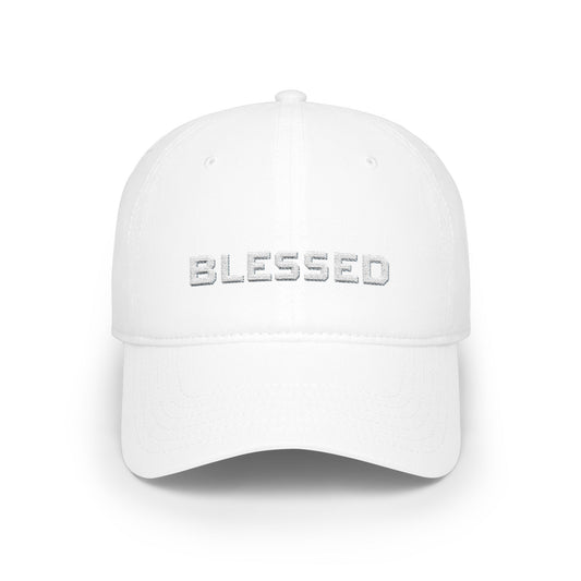 Blessed Embroidered Baseball Cap — Low Profile