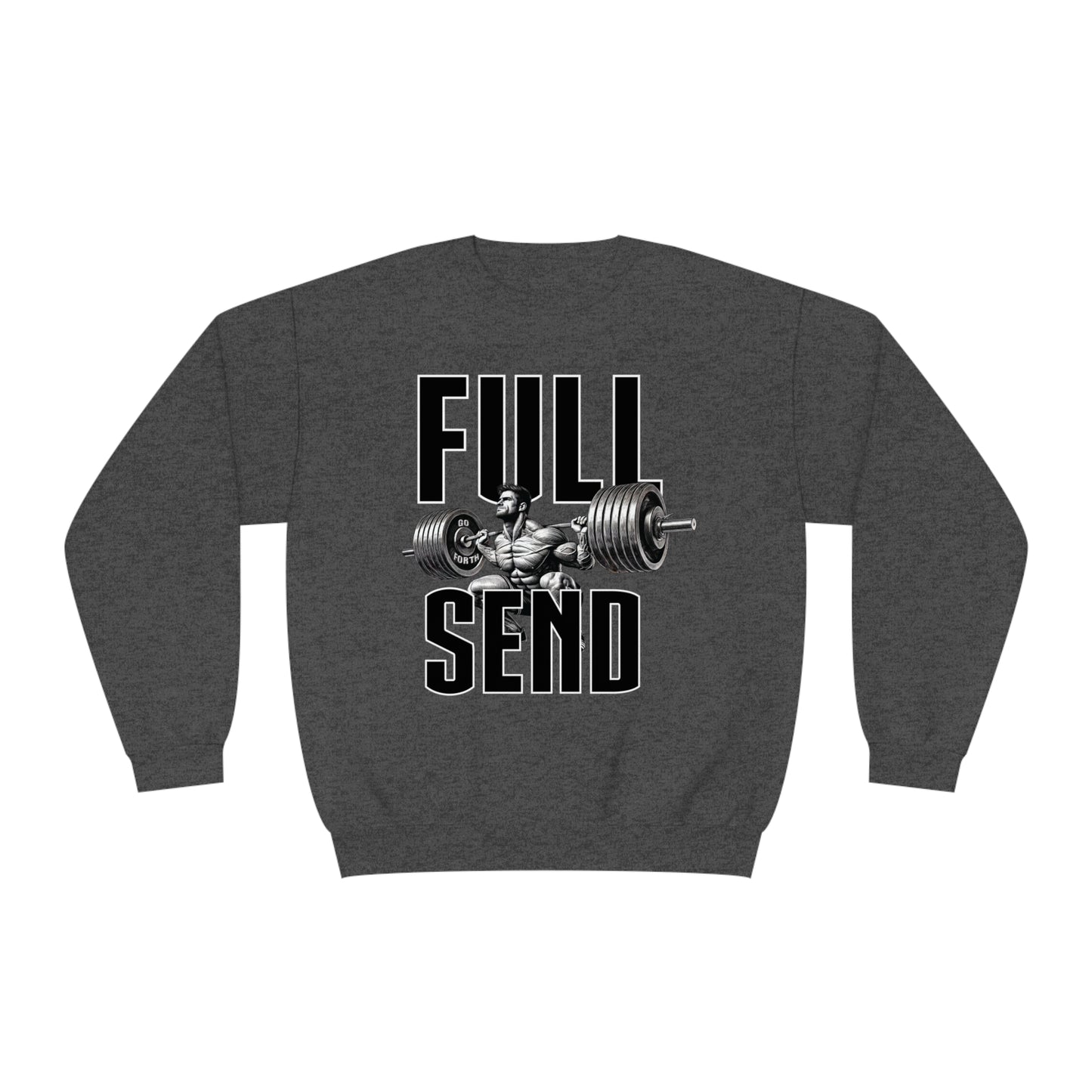 FULL SEND WEIGHTS Unisex NuBlend® Crewneck Sweatshirt