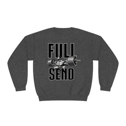 FULL SEND WEIGHTS Unisex NuBlend® Crewneck Sweatshirt