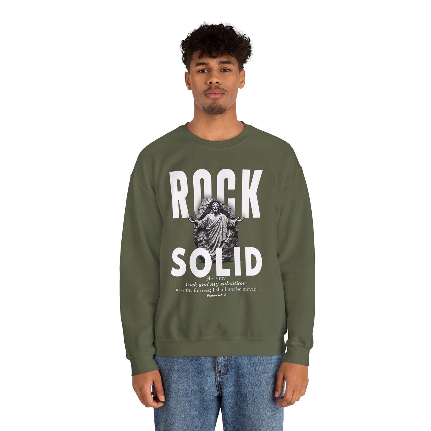 ROCK SOLID -  Crewneck Sweatshirt