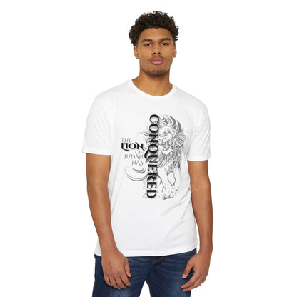 LION OF JUDAH HAS CONQUERED Unisex T-shirt