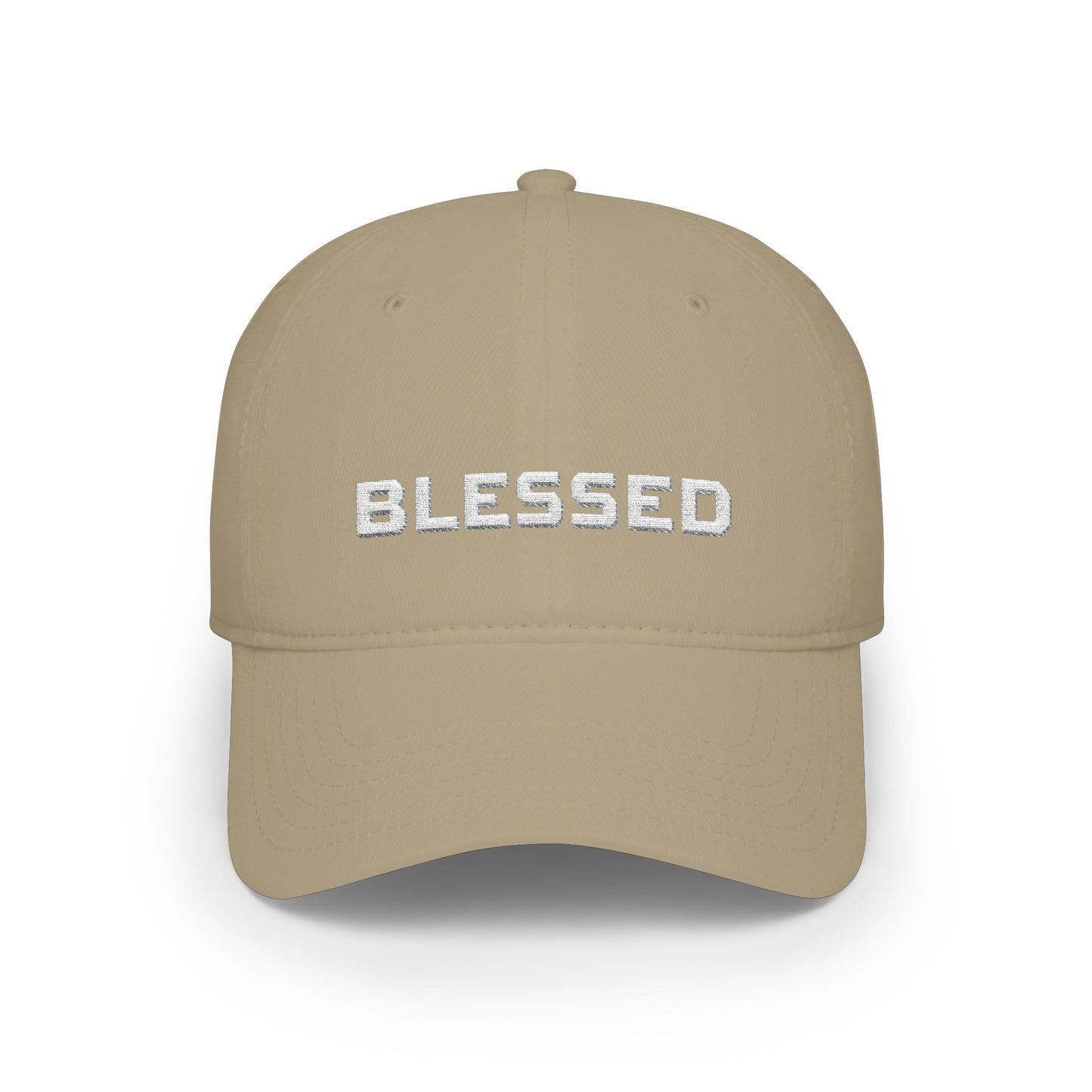 Blessed Embroidered Baseball Cap — Low Profile
