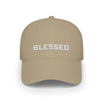 Blessed Embroidered Baseball Cap — Low Profile