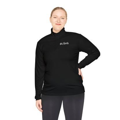 Go Forth Unisex Quarter-Zip Pullover