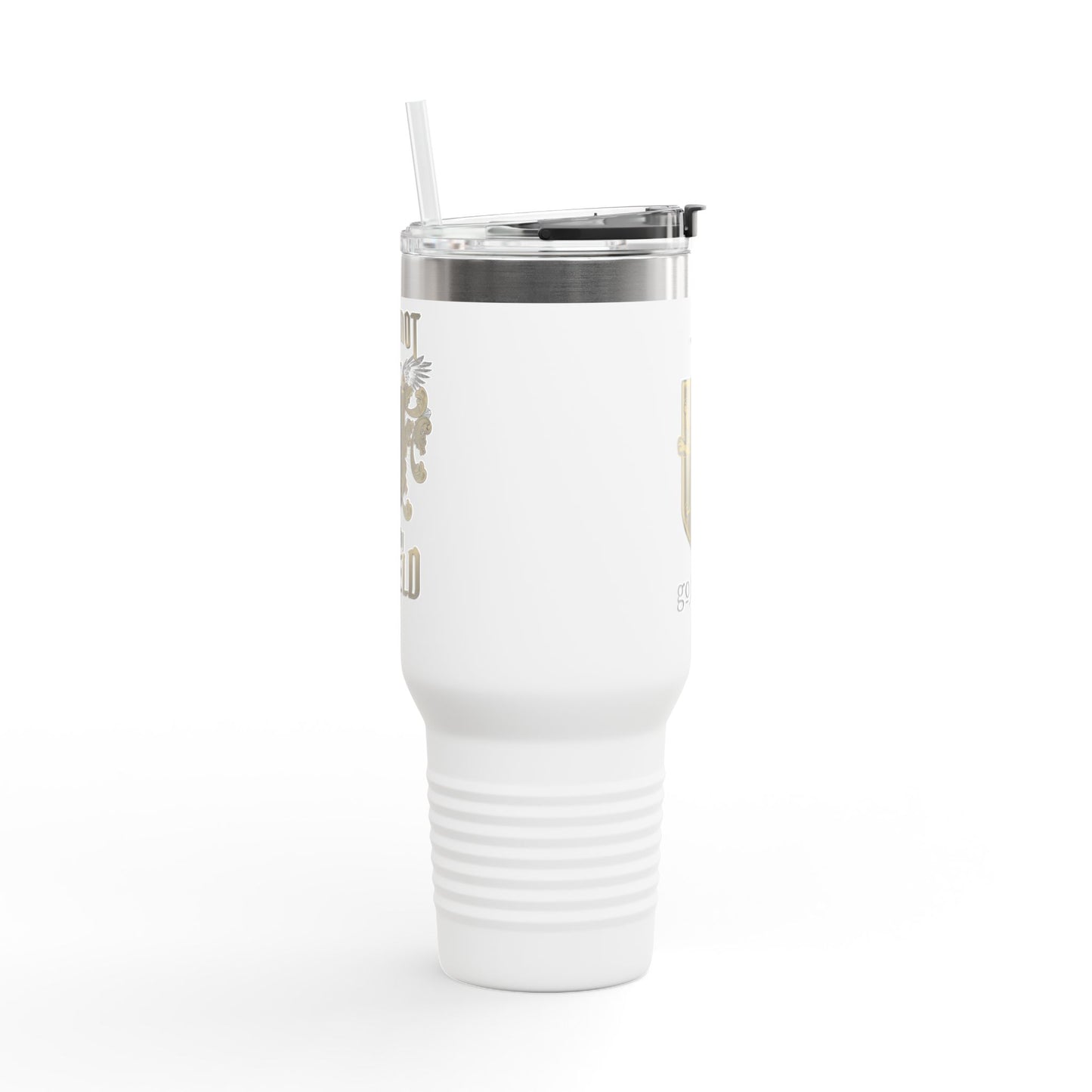 FEAR NOT - I AM THY SHIELD  Insulated Travel Mug, 40oz