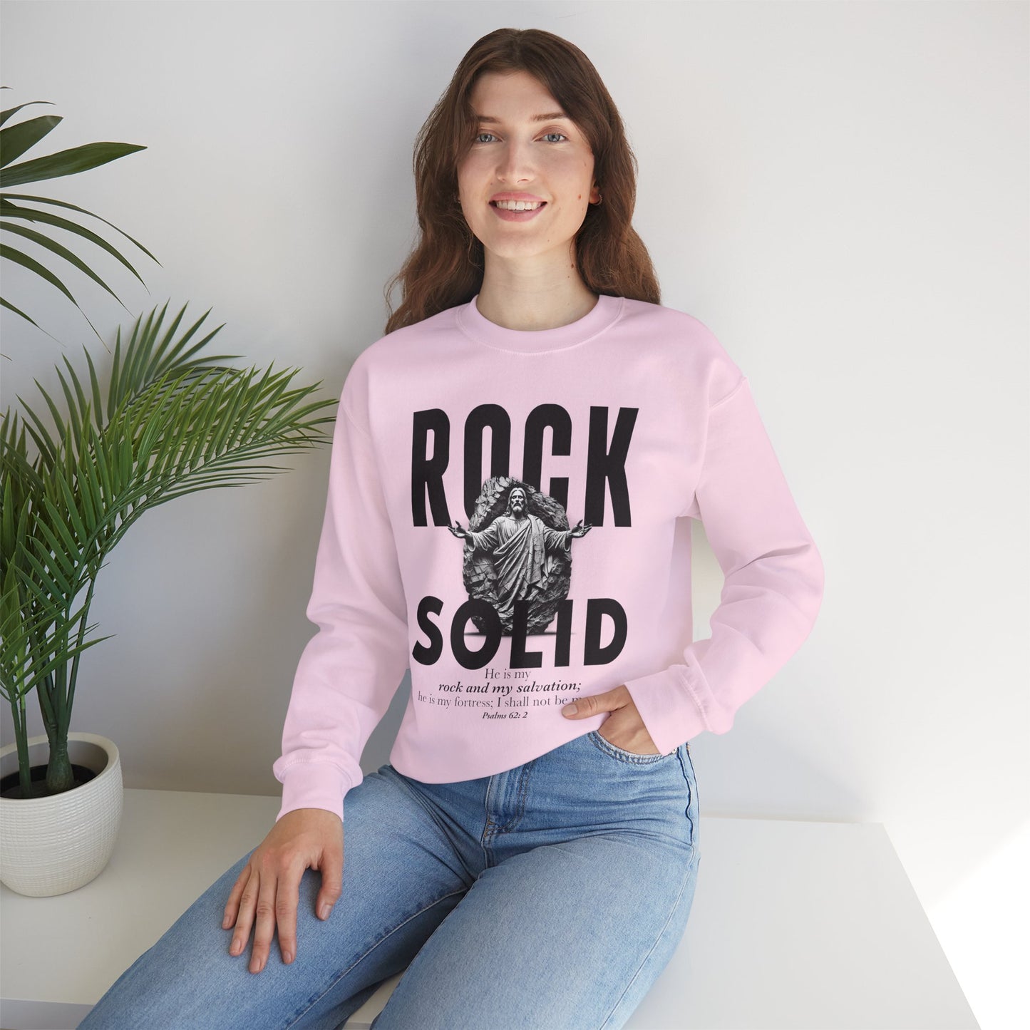 ROCK SOLID -  Crewneck Sweatshirt