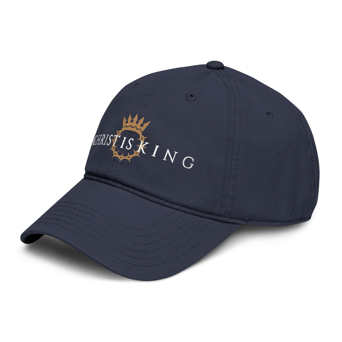 CHRIST IS KING Embroidered Cap