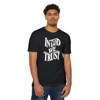 IN GOD WE TRUST Unisex CVC Jersey T-shirt